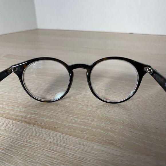 Ray-Ban RB2180-V 2012 Eyeglasses Round Dark Brown PARTS Only 49-21-145 - Picture 8 of 9